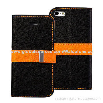 PU leather cases for iPhone 6, rainbow colored case for iPhone 6, collision color